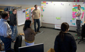 Foto eines Workshops Daily Standup (Drew Stephens, CC)